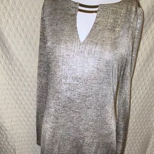 Metallic Vince Camutto Dress